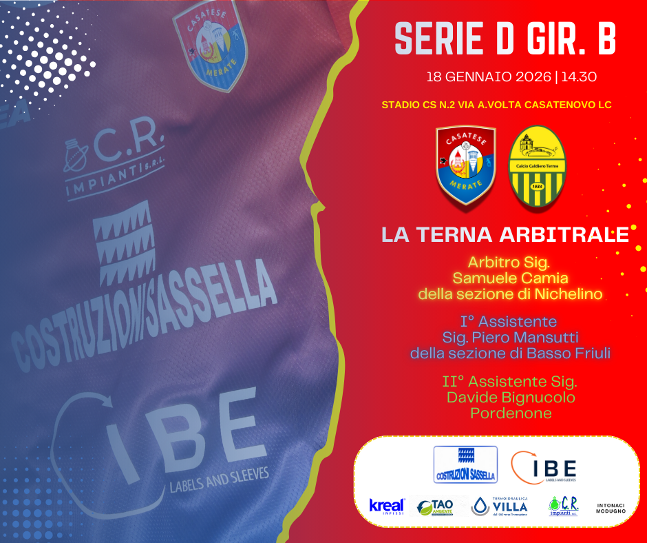 USD Casatese Merate - Caldiero Terme